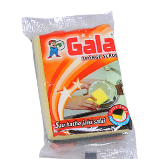 GALA SPONGE SCRUB SIZE10*7CM