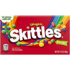 SKITTLES ORIGINAL CANDY TOFFEE 99GM