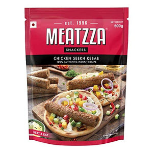 MEATZAA CHICKEN SEEKH KABAB 500GMS