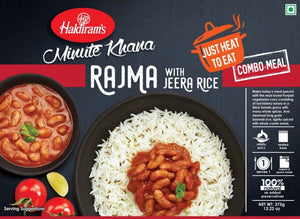 HALDIRAMS MINUTE KHANA RAJMA WITH JEERA RICE 375GM