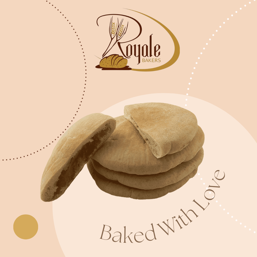 Rb Pita Bread - Wheat 5Pcs