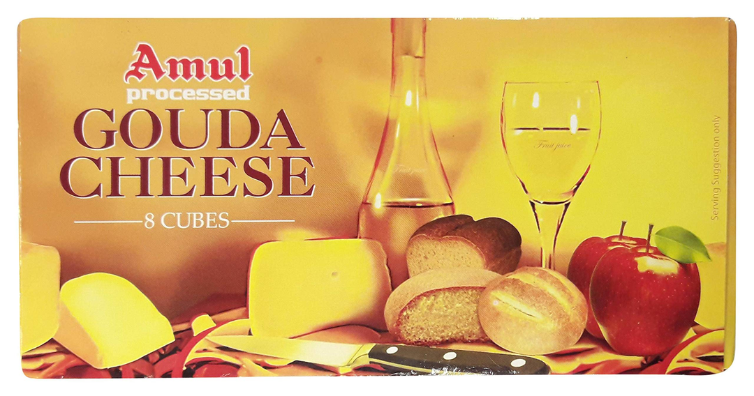 AMUL PROCESSED GOUNDA CHEESE 8 CUBES 200GM