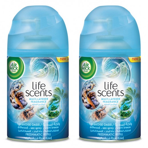 AIR WICK LIFE SCENTS MULTI-LAYERED FRAGRANCE 250ML*2