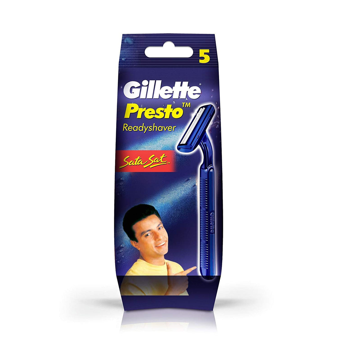 Gillette Presto Readyshaver Sata Sat 5 pcs