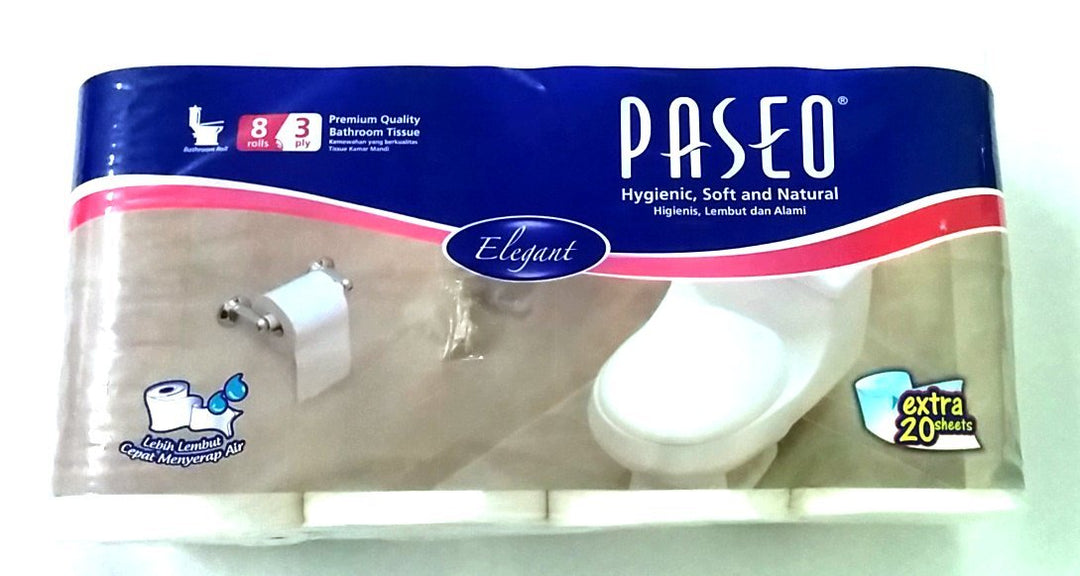 Paseo Elegant 8 Roll 3 Ply