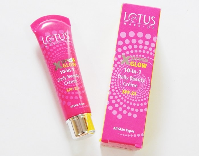 Lotus Xpress Glow 10-in-1 Daily Beauty Creme SPF-25 30gm