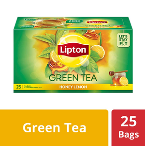 LIPTON GREEN TEA HONEY LEMON 25BAGS