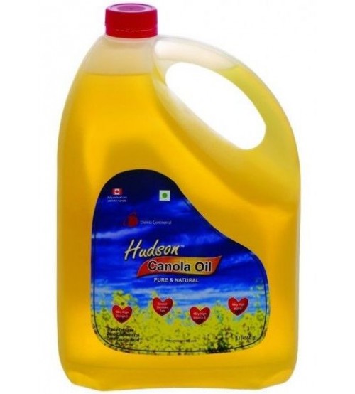 HUDSON CANOLA OIL PURE & NATUTAL 5LTR