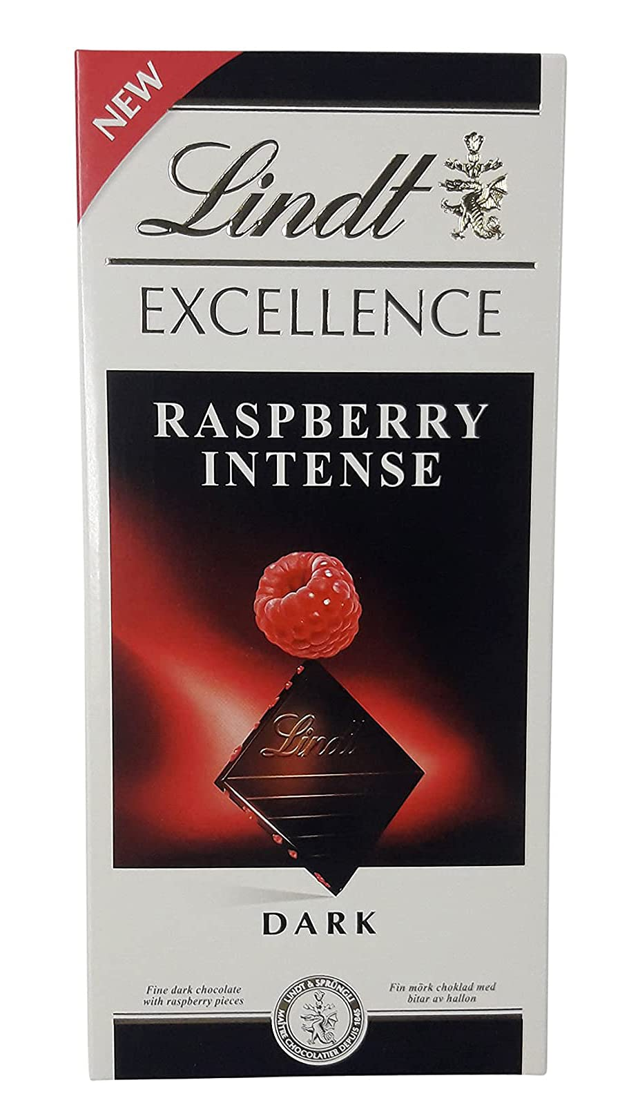 Lindt Excellence Raspberry Intense Dark Chocolate 100gm