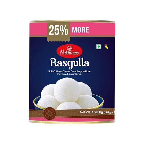 Haldirams Rasgulla 1.25kg