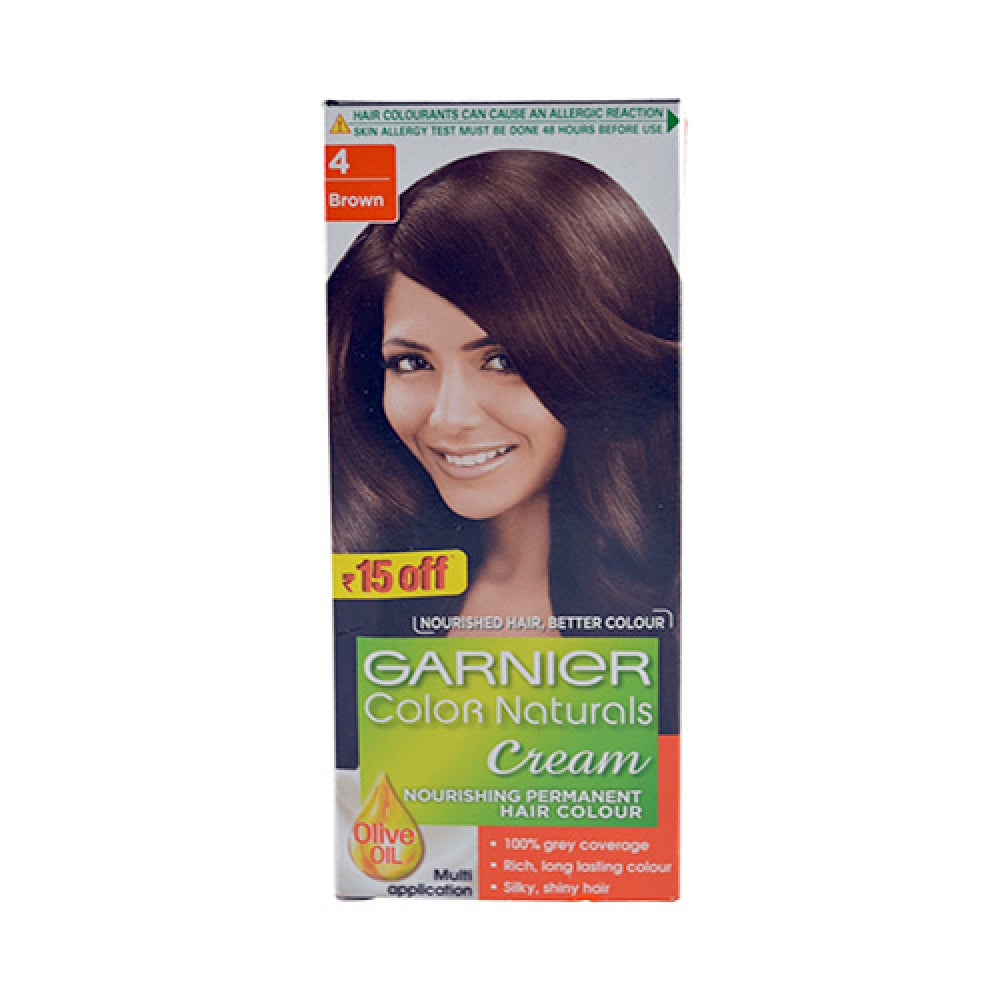 Garnier Color Naturals Cream 4 Brown24ml+16gm