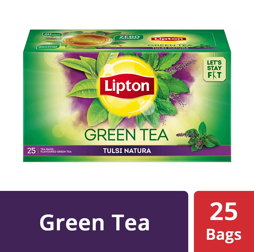 LIPTON GREEN TEA TULSI NATURA 25 BAG