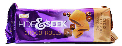 Parle Hide & Seek Choco Rolls 75gm