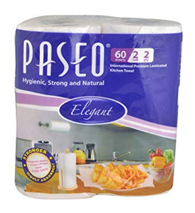 Paseo Elegant 60 sheets 4 rolls 2 ply