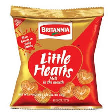 Britannia Little Hearts Classic Biscuits 75gm