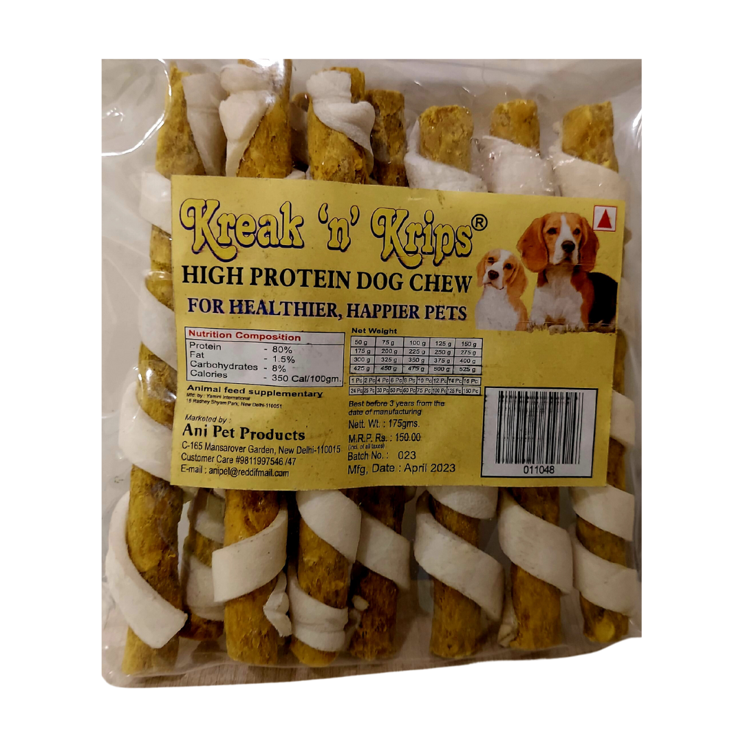 Kreak N Krips High Protein Dog Chew Munchy Stick Spcl