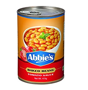 Abbies Baked Beans in a Rich & Tasty Tomato Sauce 415gm