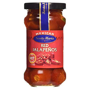 Mexican Santa Maria Red Jalapenos 200gm