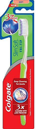 Colgate SlimSoft Tri Tip Toothbrush