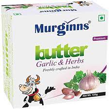 Murginns Garlic n Herbs Butter 125gm