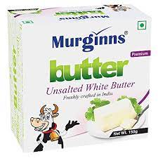 Murginns Unsalted White Butter 150gm