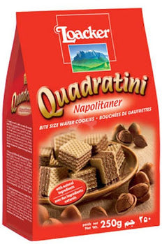 Loacker Quadratini Napolitaner 250Gm