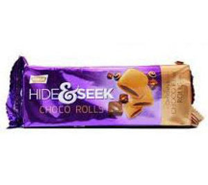 Parle Hide & Seek Choco Rolls Biscuits 150g