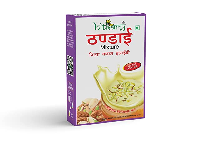 Hitkary Thandai Mixture Pista Badam Elaichi Powder 200Gm