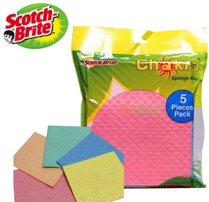 Scotch Brite Sponge Wipe 5 Wipes