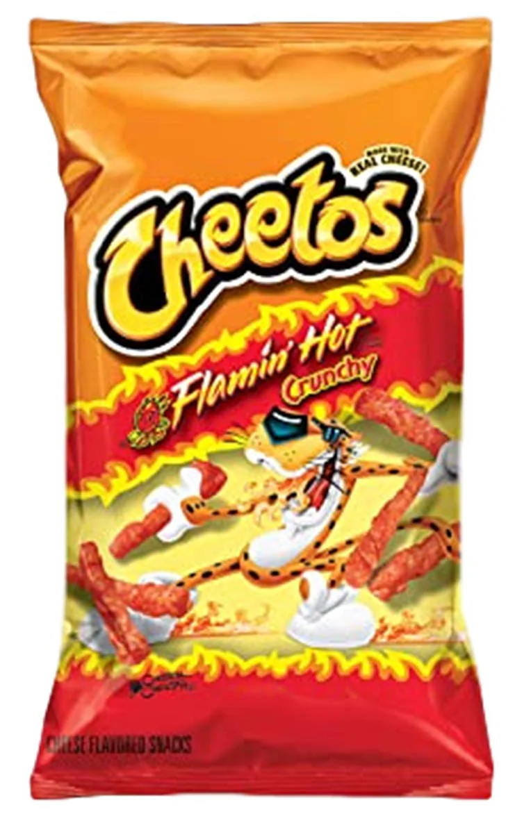 Cheetos Flamin Hot Crunchy Cheese Flavourd 226.8gm