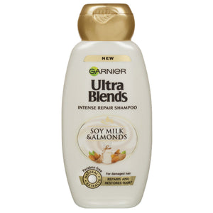 Garnier Ulrta Blends Intense Repair Shampoo Soy Milk Almonds 175Ml