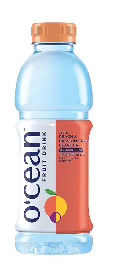 Ocean Fruit Water Peach Passion Fruit Flavour 500ml