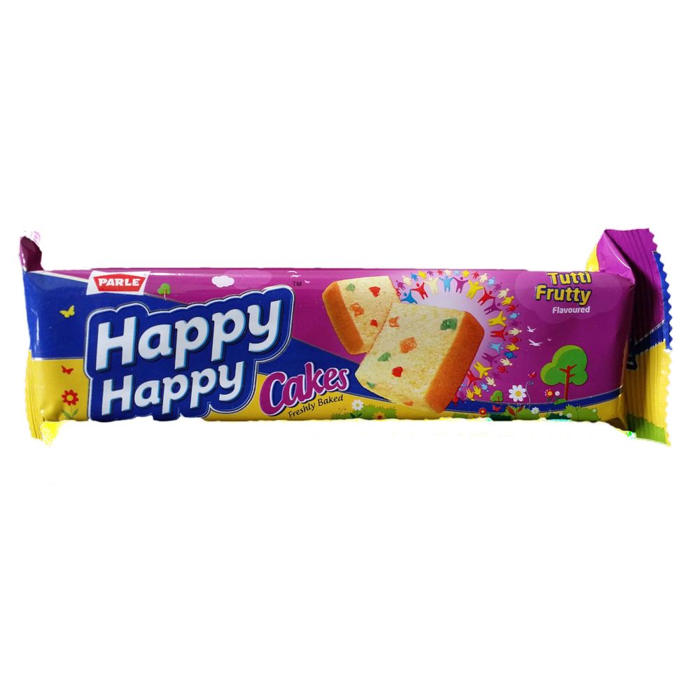 Parle Happy Happy Cake Vanila 50Gm