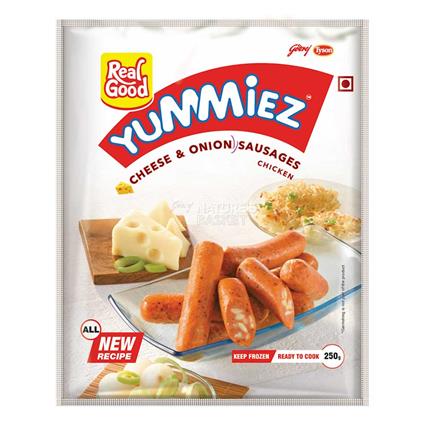 Yummiez Cheese n Onion Sausages 250Gm