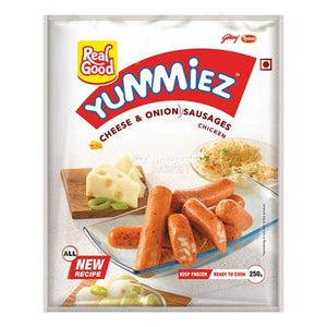 Yummiez Cheese n Onion Sausages 250Gm