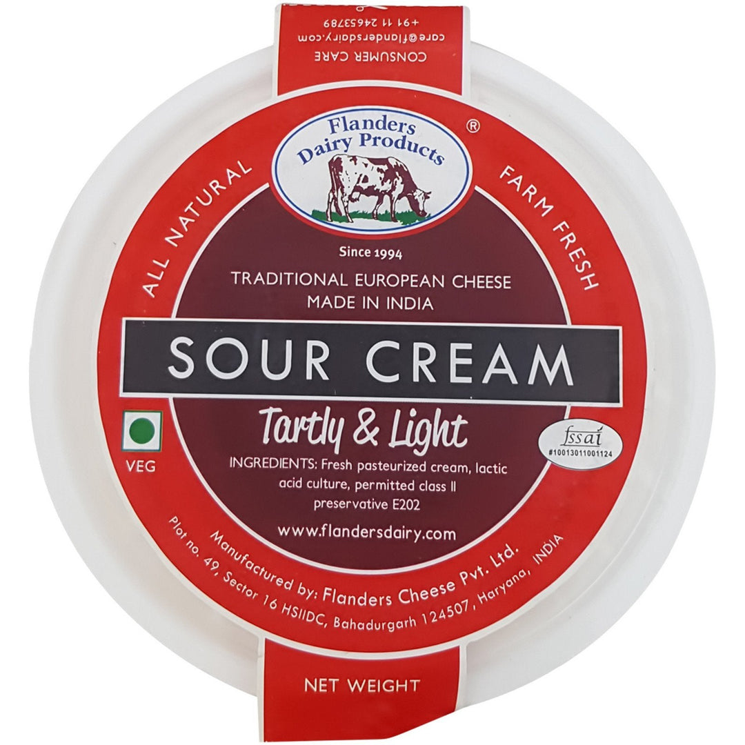 Flanders Sour Cream 250Gm