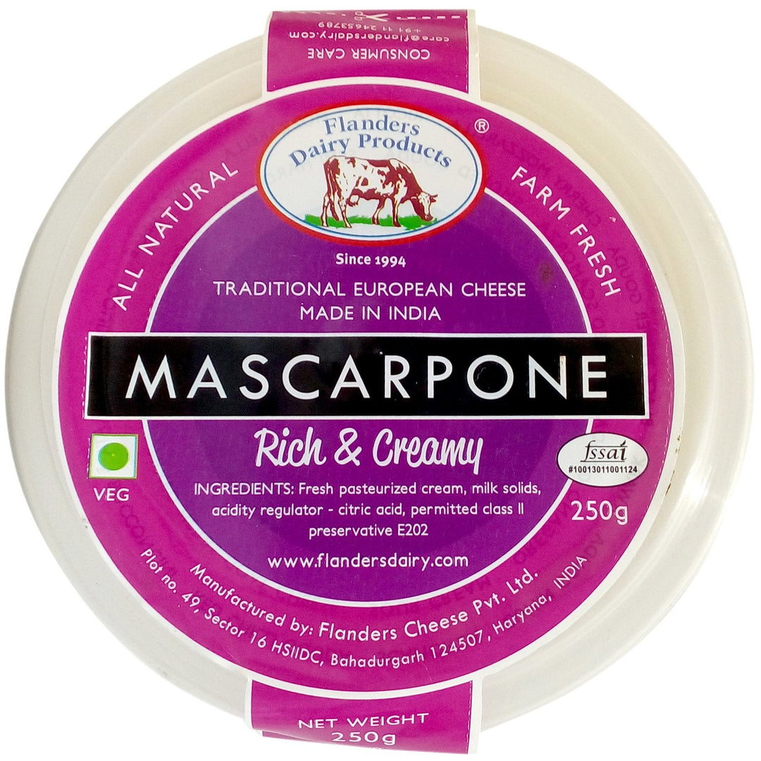 Flanders Mascarpone Cheese  250Gm