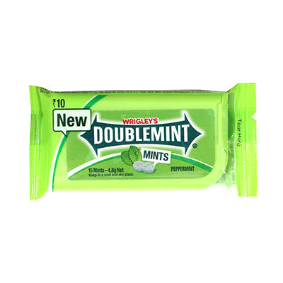 Wrigleys Doublemint Mints Peppermint 4.8gm