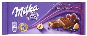 Milka Raisin & Hazelnut Chocolate 100gm