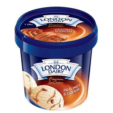 London Dairy Premiun Ice cream Caramel Biscuit 500ml