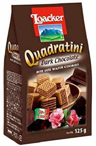 Loacker Quadratini Chocolate 125Gm