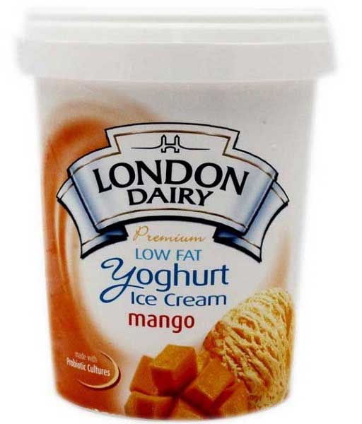 London Dairy Ice Cream Yoghurt Mango 388gm