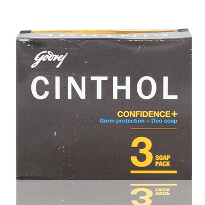 CINTHOL CONFIDENCE SOAP COMBO PACK 400GM