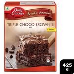 Betty Crocker Loved In America Triple Choco Brownie Mix 425gm