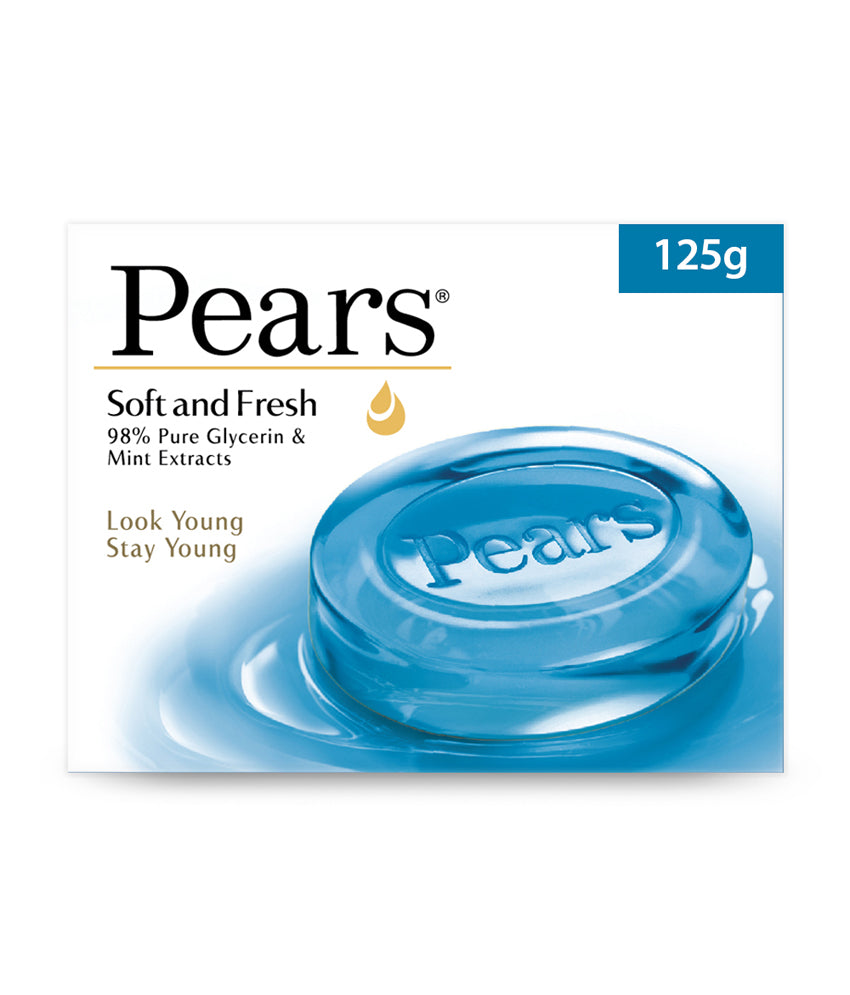 Pears Soft N Fresh Glycerine Soap 125g