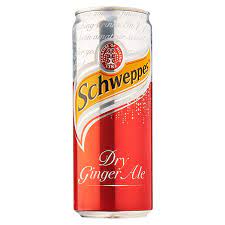 Schweppes Dry Ginger Ale 330Ml