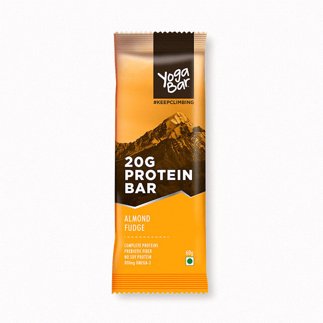 Yoga Bar 20G Protein Bar Almond Fudge 60gm