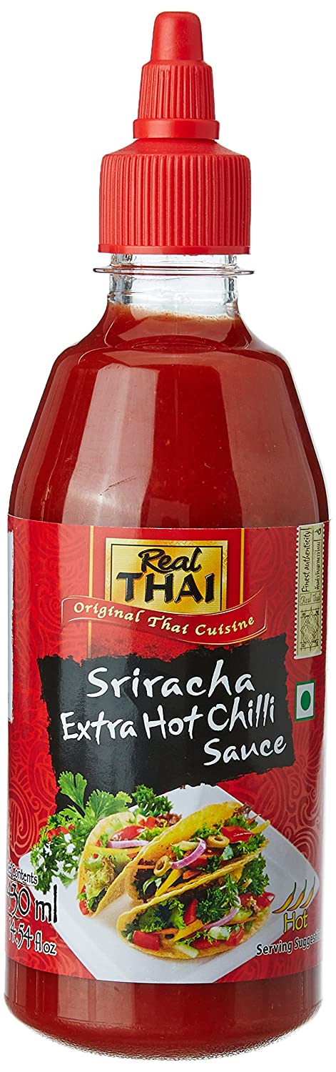 Real Thai Sriacha Extra Hot Chilli Sauce 235gm