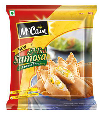 Mc Cain Mini Samosa With Cheese Corn 240gm