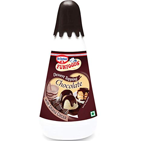 Dr. Oetker Funfoods Dessert Tropping Chocolate 125gm